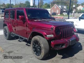 ✅ 2021 Jeep Wrangler Unlimited Sahara High Altitude • VIN: 1C4HJXEN5MW609102 • Lot: 85646915. Wystawiony na Copart z przebiegiem 31 846 mil. Bezpłatny archiwum sprzedaży aukcyjnych z USA i szczegółowy raport historii pojazdu na DreamBid. Zdjęcie 1.