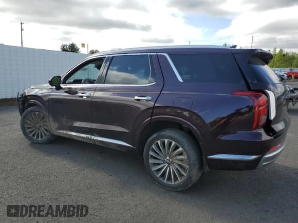 ✅ 2023 Hyundai Palisade Calligraphy • VIN: KM8R7DGE1PU628370 • Лот: 54035924. Опубликован ранее на Copart с пробегом 4 121 миль. Бесплатный доступ к архиву аукционных продаж из США и подробный отчёт об истории автомобиля на DreamBid. Изображение 2.