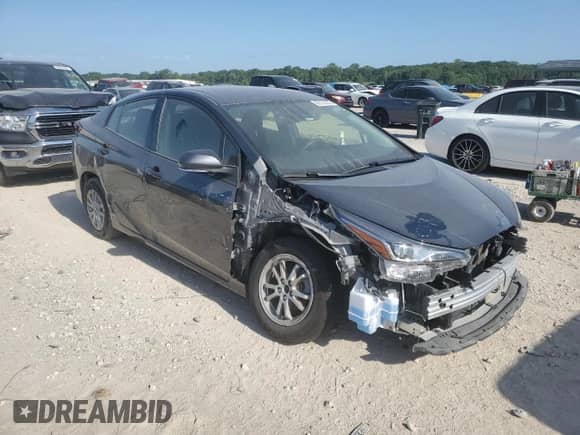 2022 Toyota Prius L Eco с VIN JTDKAMFU1N3176004, выставлен на аукционе Copart как лот 66725835 с пробегом 93 345 миль миль и Списание • Salvage title. История ставок и продаж доступна на DreamBid. Изображение 4.