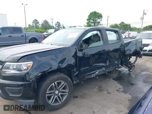 ✅ 2020 Chevrolet Colorado 4WD Work Truck • VIN: 1GCGTBEN0L1134432 • Lot: 42097672. Listed on IAAI with 104,946 mi. Free auction sales archive from the USA and detailed vehicle history report at DreamBid. Image 6.