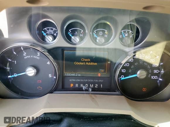 ✅ 2016 Ford F-350 Platinum • VIN: 1FT8W3BT2GEC78504 • Lot: 59156435. Listed on Copart with 133,346 mi. Free auction sales archive from the USA and detailed vehicle history report at DreamBid. Image 9.