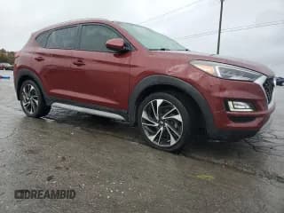 ✅ 2019 Hyundai Tucson Ultimate • VIN: KM8J3CAL2KU003186 • Лот: 85397625. Опубликован ранее на Copart с пробегом 49 832 миль. Бесплатный доступ к архиву аукционных продаж из США и подробный отчёт об истории автомобиля на DreamBid. Изображение 4.