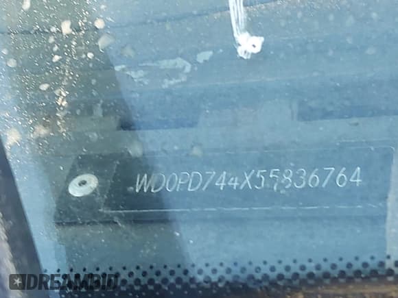 ✅ 2005 Dodge Sprinter • VIN: WD0PD744X55836764 • Lot: 43883250. Listed on IAAI with 391,424 mi. Free auction sales archive from the USA and detailed vehicle history report at DreamBid. Image 9.