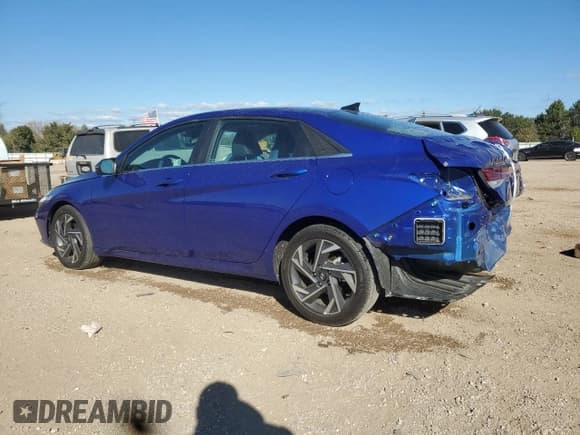 ✅ 2024 Hyundai Elantra Limited • VIN: KMHLP4DG9RU760095 • Lot: 89859695. Wystawiony na Copart z przebiegiem 16 364 mil. Bezpłatny archiwum sprzedaży aukcyjnych z USA i szczegółowy raport historii pojazdu na DreamBid. Zdjęcie 2.