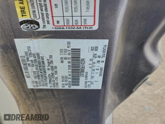 ✅ 2006 Ford Mustang Standard • VIN: 1ZVFT80N365142394 • Lot: 94908765. Listed on Copart with 168,147 mi. Free auction sales archive from the USA and detailed vehicle history report at DreamBid. Image 12.