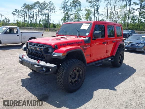 ✅ 2020 Jeep Wrangler Unlimited Rubicon • VIN: 1C4HJXFG9LW106607 • Lot: 41908295. Wystawiony na IAAI z przebiegiem 71 083 mil. Bezpłatny archiwum sprzedaży aukcyjnych z USA i szczegółowy raport historii pojazdu na DreamBid. Zdjęcie 17.