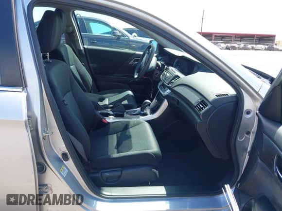 2014 Honda Accord LX with VIN 1HGCR2F34EA201032, listed as a IAAI auction lot 43229566 with 45,577 mi miles and . Bid and sale history available at DreamBid. Image 5.