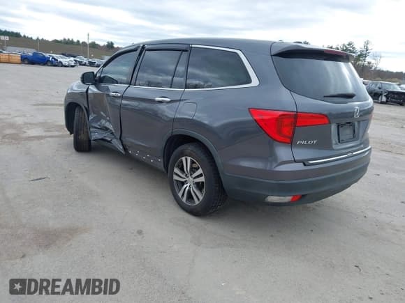 ✅ 2017 Honda Pilot EX-L • VIN: 5FNYF6H52HB024950 • Lot: 42051084. Listed on IAAI with Not provided. Free auction sales archive from the USA and detailed vehicle history report at DreamBid. Image 3.