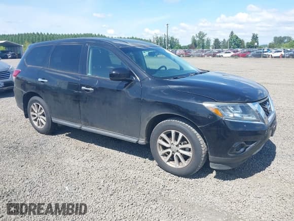 ✅ 2014 Nissan Pathfinder SV • VIN: 5N1AR2MM3EC732661 • Lot: 42276158. Listed on IAAI with 103,412 mi. Free auction sales archive from the USA and detailed vehicle history report at DreamBid. Image 1.