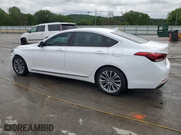 ✅ 2017 Genesis G80 3.8L • VIN: KMHGN4JE8HU176487 • Лот: 58164225. Опубликован ранее на Copart с пробегом 47 052 миль. Бесплатный доступ к архиву аукционных продаж из США и подробный отчёт об истории автомобиля на DreamBid. Изображение 2.