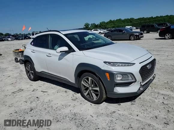 2018 Hyundai Kona Ultimate z VIN KM8K53A5XJU137264, wystawiony jako Copart lot #57774655 z przebiegiem 106 250 mil mil oraz Szkoda całkowita • Salvage title. Historia ofert i sprzedaży dostępna na DreamBid. Obrazek 13.