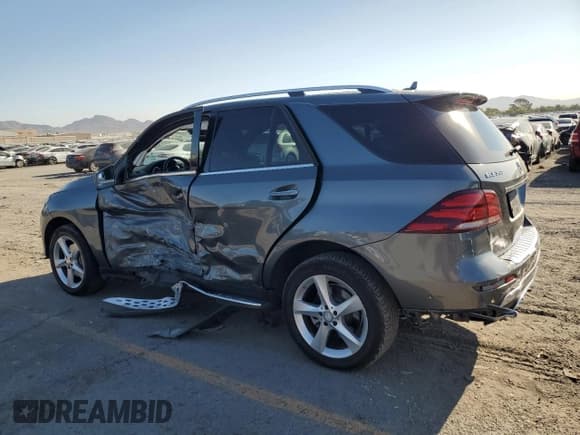 ✅ 2017 Mercedes-Benz GLE 350 • VIN: 4JGDA5HBXHA831296 • Lot: 80753405. Listed on Copart with 21,344 mi. Free auction sales archive from the USA and detailed vehicle history report at DreamBid. Image 2.