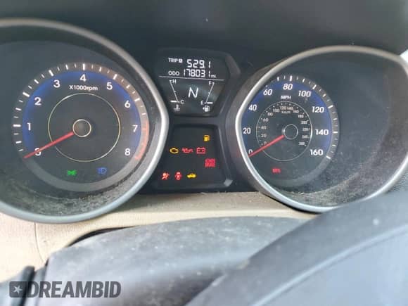 2011 Hyundai Elantra GLS z VIN KMHDH4AE3BU164152, wystawiony jako Copart lot #90817445 z przebiegiem 178 031 mil mil oraz Szkoda całkowita • Salvage title. Historia ofert i sprzedaży dostępna na DreamBid. Obrazek 9.