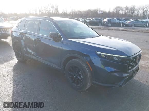 ✅ 2024 Honda CR-V Sport • VIN: 7FARS5H58RE008509 • Лот: 43695237. Опубликован ранее на IAAI с пробегом 14 211 миль. Бесплатный доступ к архиву аукционных продаж из США и подробный отчёт об истории автомобиля на DreamBid. Изображение 1.