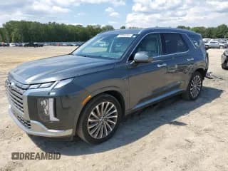 ✅ 2024 Hyundai Palisade Calligraphy • VIN: KM8R7DGEXRU705479 • Лот: 70934255. Опубликован ранее на Copart с пробегом 22 426 миль. Бесплатный доступ к архиву аукционных продаж из США и подробный отчёт об истории автомобиля на DreamBid. Изображение 1.