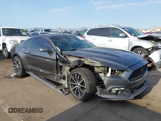 ✅ 2016 Ford Mustang EcoBoost • VIN: 1FA6P8TH0G5284223 • Lot: 43052447. Listed on IAAI with 90,494 mi. Free auction sales archive from the USA and detailed vehicle history report at DreamBid. Image 1.