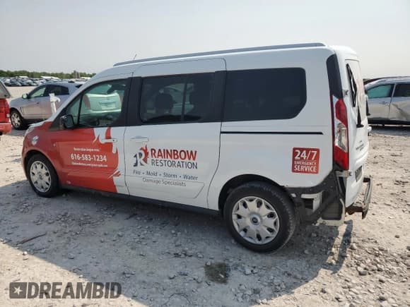 ✅ 2017 Ford Transit Connect XLT • VIN: NM0GS9F73H1328145 • Lot: 58512445. Listed on Copart with 114,950 mi. Free auction sales archive from the USA and detailed vehicle history report at DreamBid. Image 2.