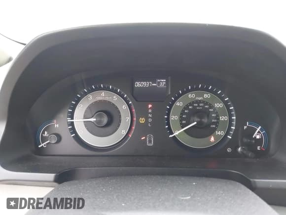 ✅ 2012 Honda Odyssey EX-L • VIN: 5FNRL5H60CB072522 • Lot: 43631967. Listed on IAAI with 60,937 mi. Free auction sales archive from the USA and detailed vehicle history report at DreamBid. Image 7.