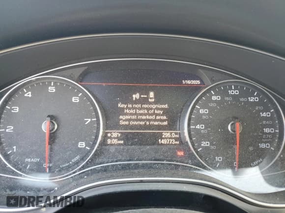 ✅ 2016 Audi A6 Premium • VIN: WAUCFAFC7GN198802 • Lot: 88882205. Listed on Copart with 149,773 mi. Free auction sales archive from the USA and detailed vehicle history report at DreamBid. Image 9.