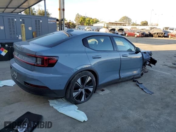 ✅ 2023 Polestar 2 • VIN: YSMED3KA0PL147904 • Lot: 74588974. Listed on Copart with 40,199 mi. Free auction sales archive from the USA and detailed vehicle history report at DreamBid. Image 3.