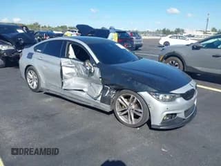 ✅ 2019 BMW 4 Series 430i • VIN: WBA4J1C5XKBM13205 • Lot: 43520519. Listed on IAAI with 108,356 mi. Free auction sales archive from the USA and detailed vehicle history report at DreamBid. Image 1.