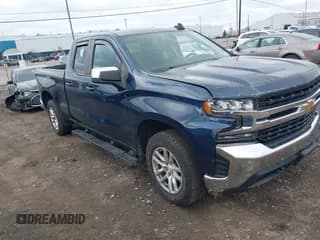 ✅ 2020 Chevrolet Silverado 1500 LT • VIN: 1GCRYDEDXLZ319179 • Lot: 43452981. Listed on IAAI with 74,496 mi. Free auction sales archive from the USA and detailed vehicle history report at DreamBid. Image 1.