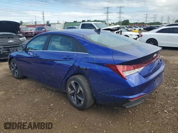 2023 Hyundai Elantra Limited с VIN KMHLN4AJ2PU091249, выставлен на аукционе Copart как лот 61243225 с пробегом 15 402 миль миль и Списание • Salvage title. История ставок и продаж доступна на DreamBid. Изображение 2.