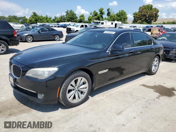✅ 2012 BMW 7 Series 740Li • VIN: WBAKB4C5XCC576888 • Lot: 67535255. Listed on Copart with 117,535 mi. Free auction sales archive from the USA and detailed vehicle history report at DreamBid. Image 1.