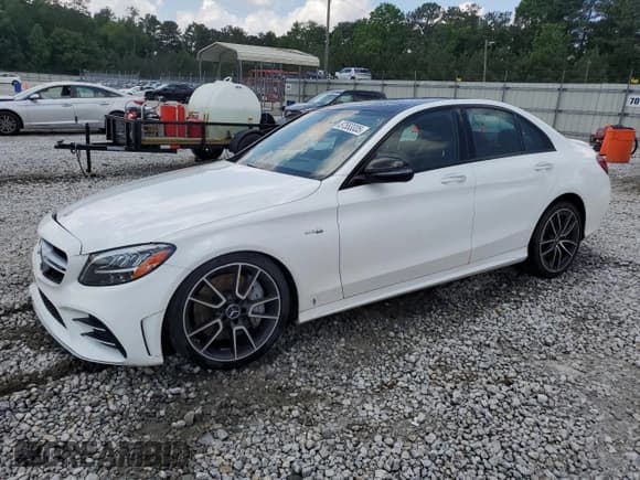 ✅ 2019 Mercedes-Benz C 43 AMG • VIN: 55SWF6EB4KU292762 • Lot: 57553335. Wystawiony na Copart z przebiegiem 59 469 mil. Bezpłatny archiwum sprzedaży aukcyjnych z USA i szczegółowy raport historii pojazdu na DreamBid. Zdjęcie 1.