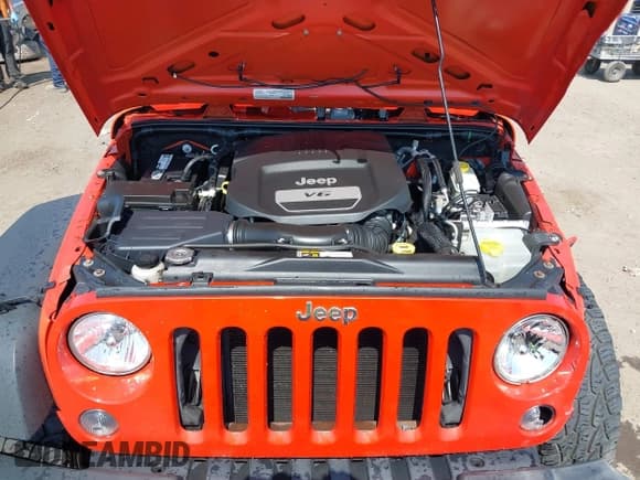 ✅ 2015 Jeep Wrangler Sport • VIN: 1C4AJWAG3FL645510 • Lot: 40383967. Listed on IAAI with 84,143 mi. Free auction sales archive from the USA and detailed vehicle history report at DreamBid. Image 10.