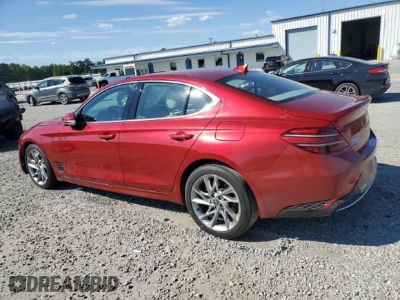 ✅ 2022 Genesis G70 2.0T • VIN: KMTG34TA5NU093715 • Лот: 71250895. Опубликован ранее на Copart с пробегом 120 768 миль. Бесплатный доступ к архиву аукционных продаж из США и подробный отчёт об истории автомобиля на DreamBid. Изображение 2.