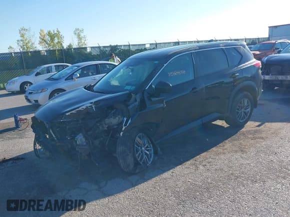 ✅ 2021 Nissan Rogue S • VIN: 5N1AT3AB5MC773057 • Lot: 43107147. Listed on IAAI with 20,213 mi. Free auction sales archive from the USA and detailed vehicle history report at DreamBid. Image 2.