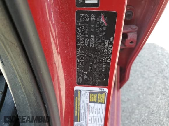 ✅ 2015 Kia Forte EX • VIN: KNAFX4A81F5344608 • Lot: 63606444. Wystawiony na Copart z przebiegiem Nie podano. Bezpłatny archiwum sprzedaży aukcyjnych z USA i szczegółowy raport historii pojazdu na DreamBid. Zdjęcie 13.