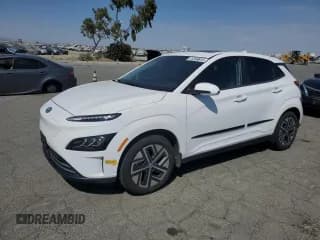 ✅ 2022 Hyundai Kona Limited • VIN: KM8K53AG5NU157803 • Лот: 70369615. Опубликован ранее на Copart с пробегом 18 947 миль. Бесплатный доступ к архиву аукционных продаж из США и подробный отчёт об истории автомобиля на DreamBid. Изображение 1.