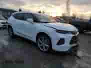 2019 Chevrolet Blazer Premier z VIN 3GNKBFRS9KS700290, wystawiony jako Copart lot #87919295 z przebiegiem 58 191 mil mil oraz Szkoda całkowita • Salvage title. Historia ofert i sprzedaży dostępna na DreamBid. Obrazek 4.