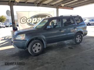✅ 2005 Honda Pilot EX-L • VIN: 2HKYF18565H512587 • Lot: 90646445. Listed on Copart with 194,421 mi. Free auction sales archive from the USA and detailed vehicle history report at DreamBid. Image 1.