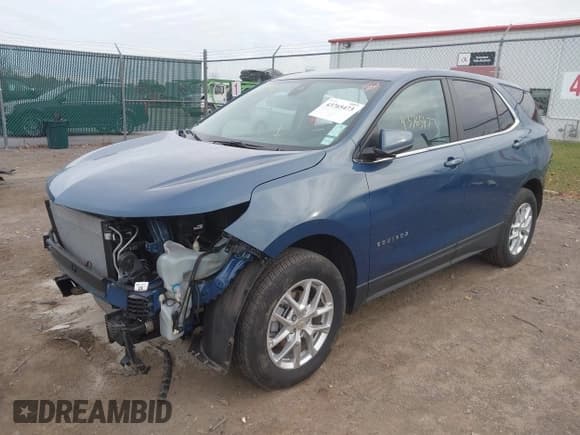 ✅ 2024 Chevrolet Equinox LT • VIN: 3GNAXUEG7RL374044 • Lot: 43765473. Listed on IAAI with 10,852 mi. Free auction sales archive from the USA and detailed vehicle history report at DreamBid. Image 19.