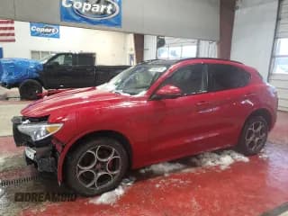 ✅ 2020 Alfa Romeo Stelvio Sport • VIN: ZASPAKAN3L7C88777 • Лот: 59322774. Опубликован ранее на Copart с пробегом 43 281 миль. Бесплатный доступ к архиву аукционных продаж из США и подробный отчёт об истории автомобиля на DreamBid. Изображение 1.