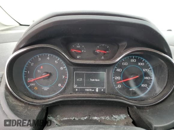 ✅ 2017 Chevrolet Cruze Premier • VIN: 1G1BF5SM1H7251433 • Lot: 46631323. Listed on Copart with 119,279 mi. Free auction sales archive from the USA and detailed vehicle history report at DreamBid. Image 9.