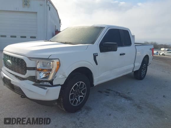 ✅ 2021 Ford F-150 XL • VIN: 1FTEX1EP9MKD23793 • Lot: 43703860. Listed on IAAI with 146,956 mi. Free auction sales archive from the USA and detailed vehicle history report at DreamBid. Image 2.