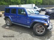 ✅ 2020 Jeep Wrangler Unlimited Sahara • VIN: 1C4HJXEG5LW182696 • Lot: 56458365. Listed on Copart with Not provided. Free auction sales archive from the USA and detailed vehicle history report at DreamBid. Image 4.
