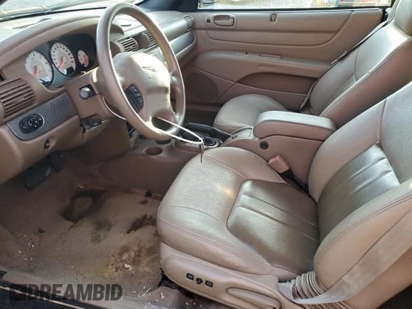 ✅ 2004 Chrysler Sebring GTC • VIN: 1C3EL75R74N153971 • Lot: 81155924. Listed on Copart with 43,849 mi. Free auction sales archive from the USA and detailed vehicle history report at DreamBid. Image 7.