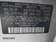 ✅ 2009 Hyundai Azera Limited • VIN: KMHFC46F19A343200 • Lot: 43706026. Listed on IAAI with 170,079 mi. Free auction sales archive from the USA and detailed vehicle history report at DreamBid. Image 9.