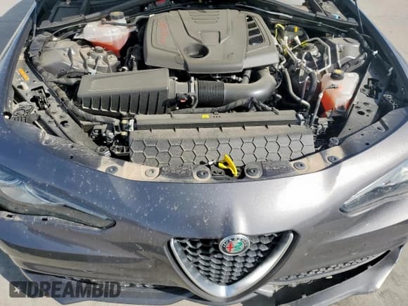 ✅ 2022 Alfa Romeo Giulia Veloce • VIN: ZARFAMBN5N7663737 • Lot: 49348295. Listed on Copart with 18,709 mi. Free auction sales archive from the USA and detailed vehicle history report at DreamBid. Image 11.