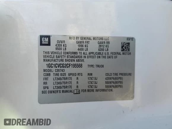 ✅ 2014 Chevrolet Silverado 1500 • VIN: M11099R247K100323 • Лот: 74761004. Опубликован ранее на Copart с пробегом 116 390 миль. Бесплатный доступ к архиву аукционных продаж из США и подробный отчёт об истории автомобиля на DreamBid. Изображение 12.