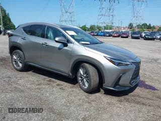✅ 2022 Lexus NX 350h Premium • VIN: 2T2GKCEZXNC007760 • Lot: 42556745. Listed on IAAI with 17,046 mi. Free auction sales archive from the USA and detailed vehicle history report at DreamBid. Image 1.