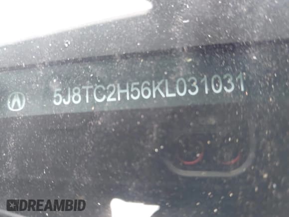 ✅ 2019 Acura RDX Technology • VIN: 5J8TC2H56KL031031 • Лот: 43190168. Опубликован ранее на IAAI с пробегом 56 009 миль. Бесплатный доступ к архиву аукционных продаж из США и подробный отчёт об истории автомобиля на DreamBid. Изображение 9.