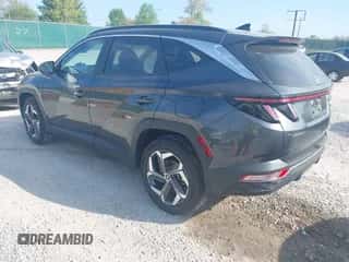 2023 Hyundai Tucson SEL with VIN 5NMJFCAE5PH275999, listed as a IAAI auction lot 42096345 with 23,893 mi miles and . Bid and sale history available at DreamBid. Image 3.