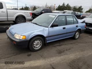 ✅ 1989 Honda Civic DX • VIN: 1HGED364XKA043135 • Lot: 86406364. Wystawiony na Copart z przebiegiem 83 120 mil. Bezpłatny archiwum sprzedaży aukcyjnych z USA i szczegółowy raport historii pojazdu na DreamBid. Zdjęcie 1.