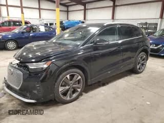 ✅ 2022 Audi Q4 e-tron Prestige • VIN: WA1J2BFZ0NP030320 • Lot: 73538853. Listed on Copart with 11,610 mi. Free auction sales archive from the USA and detailed vehicle history report at DreamBid. Image 1.